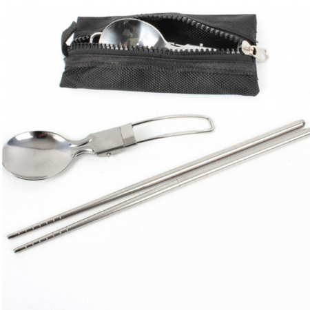 휴대용 간편 캠핑수저 수저세트 K2637 #2