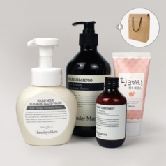 Nard나드 샴푸 트리트먼트 마일드 포밍 핸드워시 핸드크림 4종세트