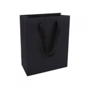아베오 종이쇼핑백 최고급시리즈 블랙 특6호 220x110x270