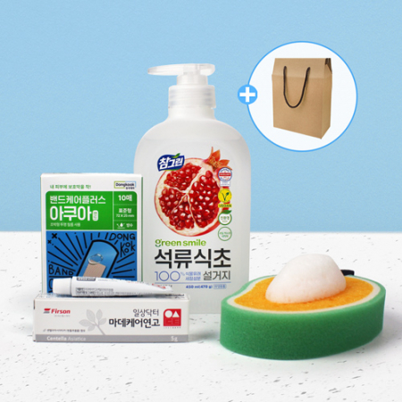 참그린 석류식초 주방세제 연고 방수밴드 주방구급 4종 #2