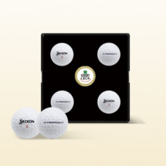 던롭 스릭슨 트라이스피드 4구 볼마커세트 골프공
