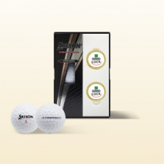 던롭 스릭슨 트라이스피드 3구 볼마커2p 세트 골프공