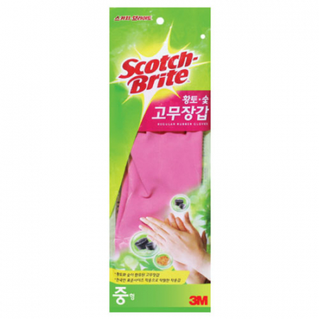 [3M]고무장갑 황토숯-중(소/대는 별도문의) #2