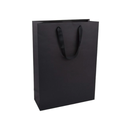 아베오 종이쇼핑백 최고급시리즈 블랙 2호 310x120x430 #2