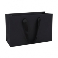 아베오 종이쇼핑백 최고급시리즈 블랙소 250x100x160