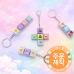 작은이미지: [풀칼라인쇄]키캡 열쇠고리 - 3구 #2