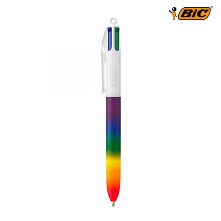 프랑스 볼펜 BIC® 4 Colours® 레인보우 #2