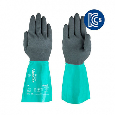 [KCS인증]니트릴 내화학 내유장갑 30cm/35cm #2