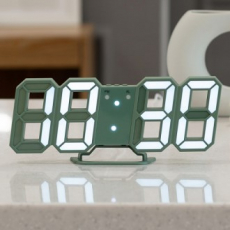 플라이토 블링 인테리어  LED 탁상 벽시계 22.5cm