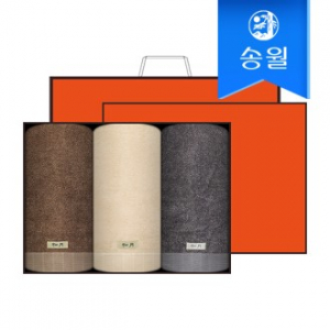 송월타월 뉴명품 3매 선물세트+쇼핑백 답례품