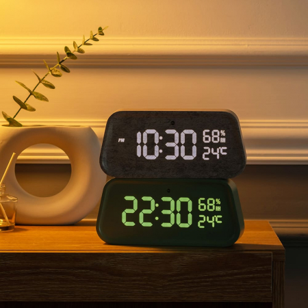 플라이토 헤이비 와이파이  인테리어 LED 탁상시계 #3