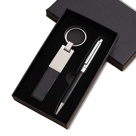 시그니처 레더앤메탈 볼펜키링세트 #2