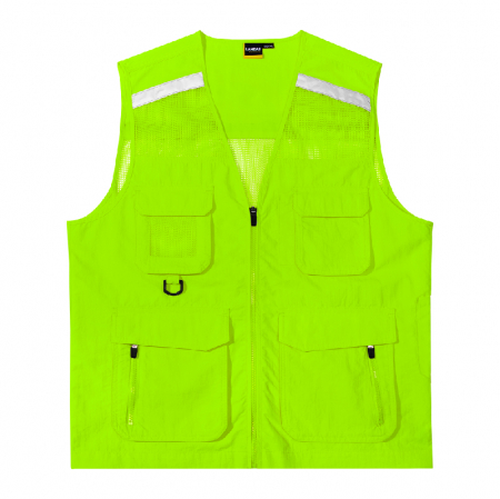 형광연두 조끼 LD343 #2