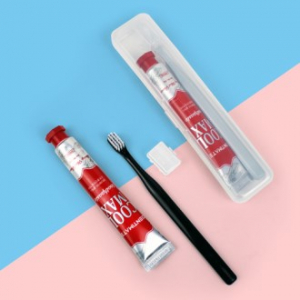 Nard 나드 콤팩트 작은모 칫솔 + 크리오 쿨맥스 치약 휴대용 치약칫솔 세트