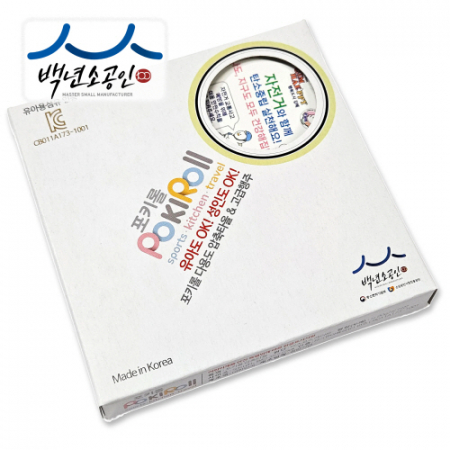 백년소공인 포키롤플러스(4입) 다용도 압축타올 행주(KC 유아용섬유) #2