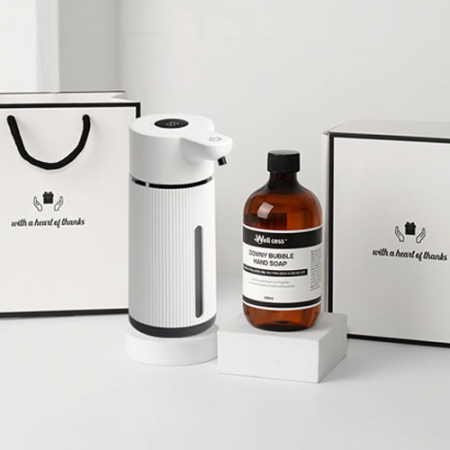 웰세스 WG-151B 핸드워시1P+대용량 버블 자동디스펜서1P 선물세트 #3