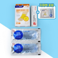 정품 대일밴드 대형8매+마데케어연고+스틱스왑 소독스틱 2매입 2개+지퍼백