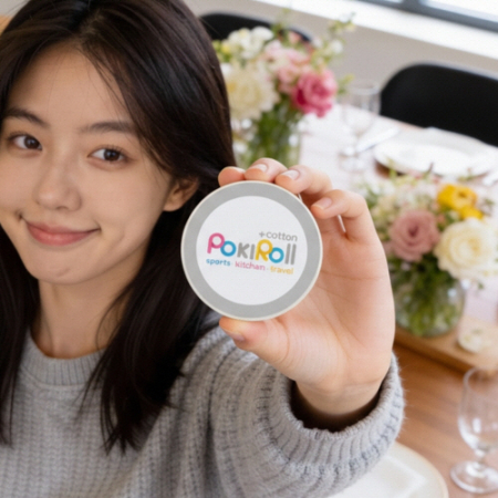 백년소공인 국산 포키롤 순면(퓨어화이트) 다용도 압축타올 #3