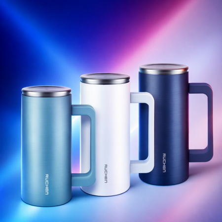 루티네 스테인리스 이중머그 450ml #2