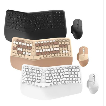인체 공학 무선 키보드 마우스 세트 KM880RB #2