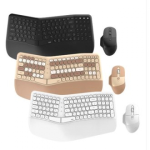 인체 공학 무선 키보드 마우스 세트 KM880RB