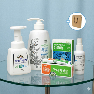 유한양행 주방세제 마데카솔연고 주방구급 5종세트