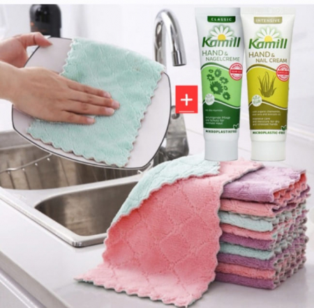독일 카밀 핸드크림 로션&극세사 핸드타올 선물세트 #3