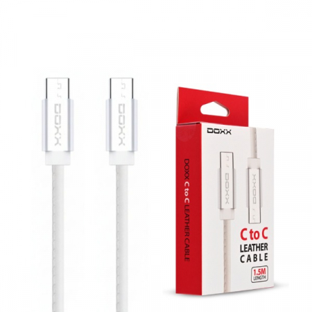DOXX C to C  고속충전 가죽케이블 1.5m #4