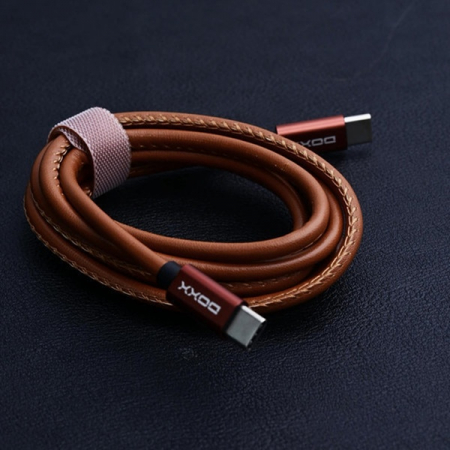 DOXX C to C  고속충전 가죽케이블 1.5m #3