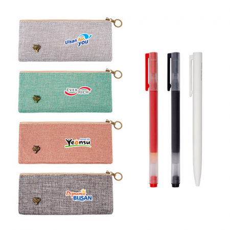 샤오미펜 3P 내츄럴 펜슬파우치세트 #6