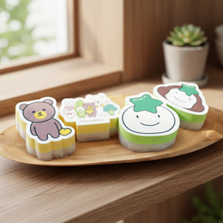 주방수세미 캐릭터 굿즈 맞춤제작 수세미 #4