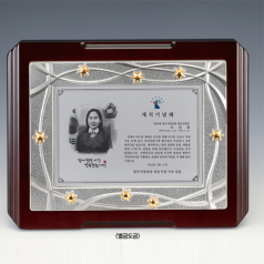 금속 순음도금상패 SD14)153-1