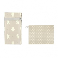 테디베어 휴대용 접이식 피크닉 매트 돗자리 K2663