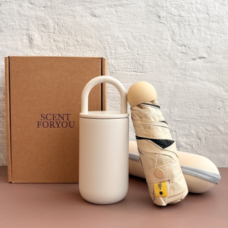 센트포유 머쉬룸 5단양우산+슬로링350텀블러세트 #2