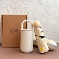 센트포유 머쉬룸 5단양우산+슬로링350텀블러세트