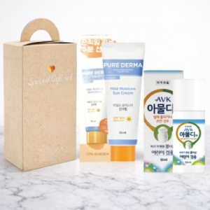 아물디 모기약 퓨어더마 선크림 2종 야외필수 휴대용2종세트  브생건 여미니