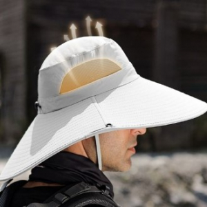 남녀공용 사파리모자 챙넓은 모자 등산모자