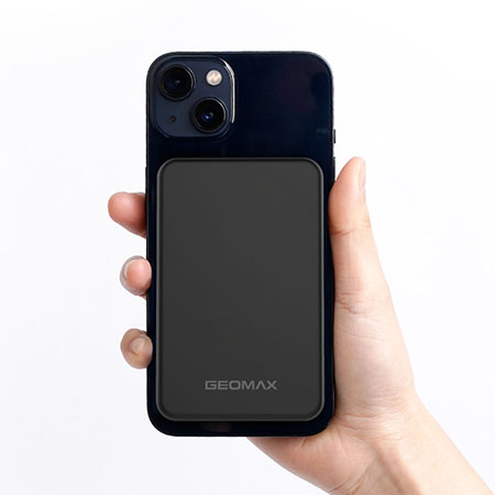 지오맥스 PD20W 초슬림 맥세이프 마그네틱 유무선 보조배터리 SQ-PB5 5000mAh #4