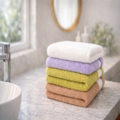 키클타올 컬러인쇄 향균 코마사 40 3선 전사타올 200g 1P