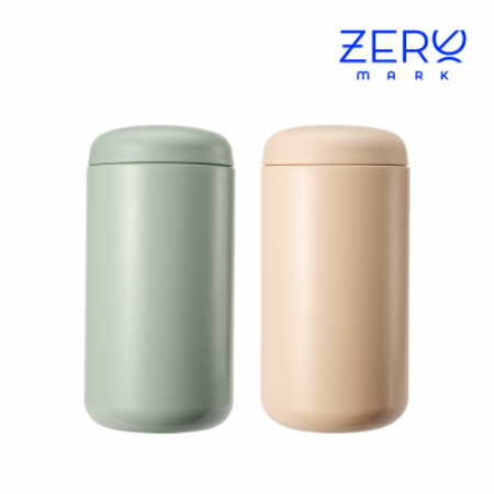 제로마크 롤링텀블러400ml [베이지/그린] #2