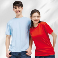 매직 드라이 쿨 헤리 라운드 반팔 티셔츠 메쉬 남여공용 단체티