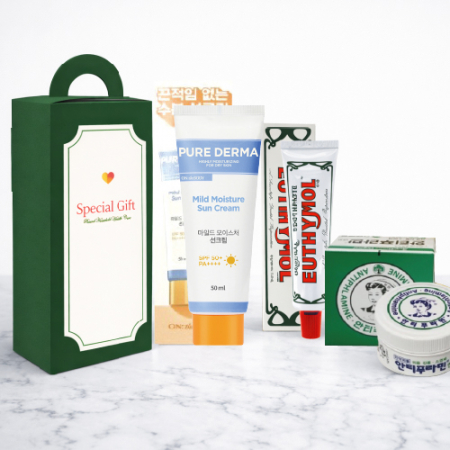 유시몰 치약 퓨어더마 선크림 여행용세트 유한양행 안티푸라민 썬크림 3종세트 #3