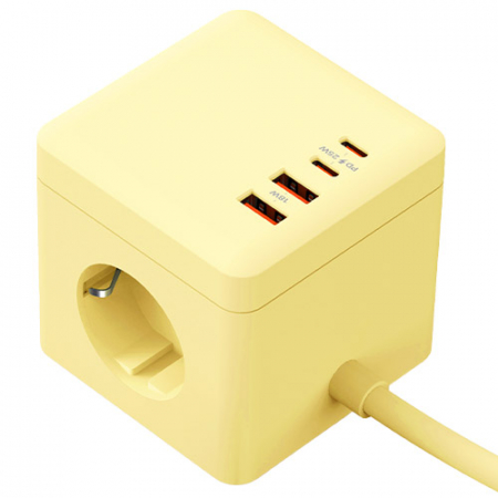 티메코 SF25W 큐브 디자인 멀티탭 4000W 고용량 3구 2M PPS 초고속충전 #6