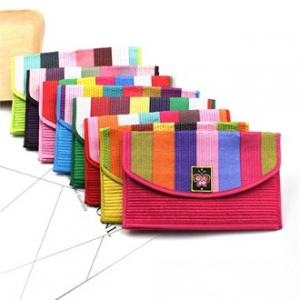 전통 누빔장지갑 통장세뱃돈지갑 Z2617