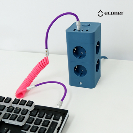 에코너-MT09 타워멀티탭 전선형 1.8m #3