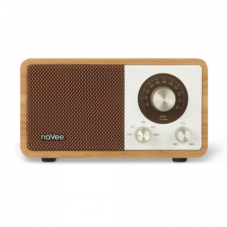 무선 블루투스스피커 FM디지털라디오 MP3 나비 NV70-BTS20 #4