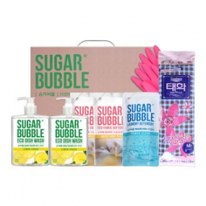 슈가버블 친환경 주방세제 6종세트(태화)