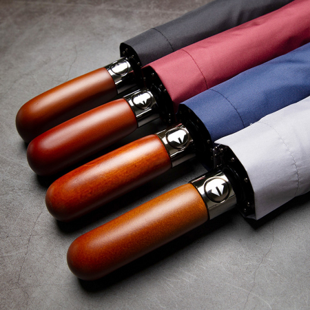 에디토 프리미엄 원목 완전자동 3단 우산 탄소섬유 [입곽무료] #3