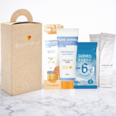 LG선크림 쿨링물티슈 쿨토시  아이스 퓨어더마 3종세트 아쿠아 쿨세트