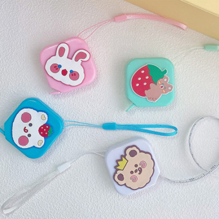 마하 귀요미 깜찍 캐릭터 미니 스트랩 줄자 #2